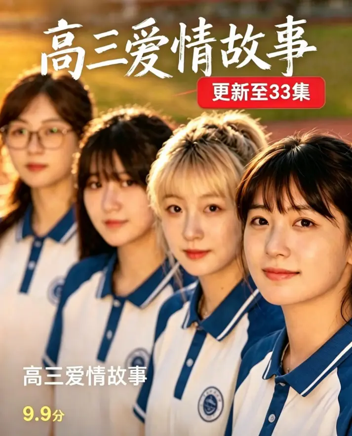 黄果AI短剧《高三爱情故事》无删减全集-1080P超高清免费在线观看-高三爱情故事完整版资源下载