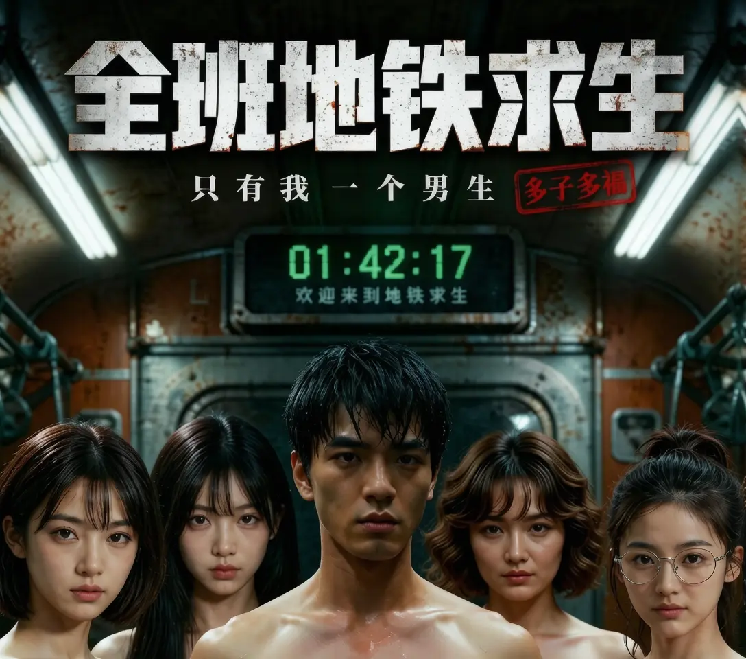 黄果AI短剧《全班地铁求生，只有我一个男生》全集-末日生存题材神作超高清1080P未删减版-免费在线观看完整版流畅播放